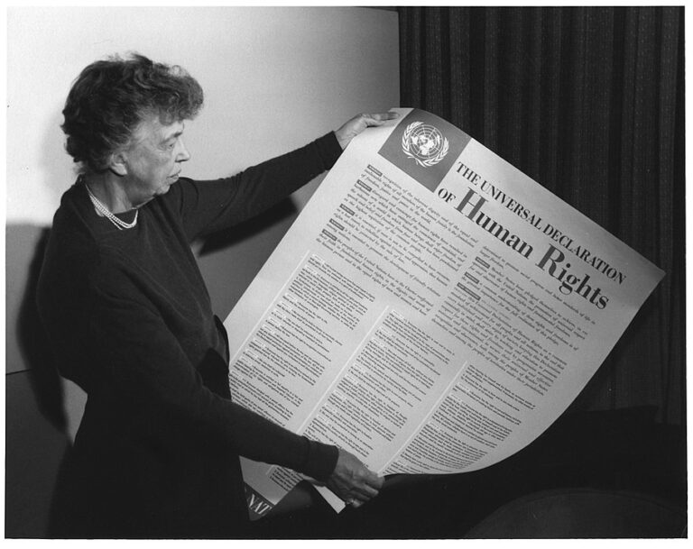 Eleanor Roosevelt And The Universal Declaration Of Human Rights In 1949